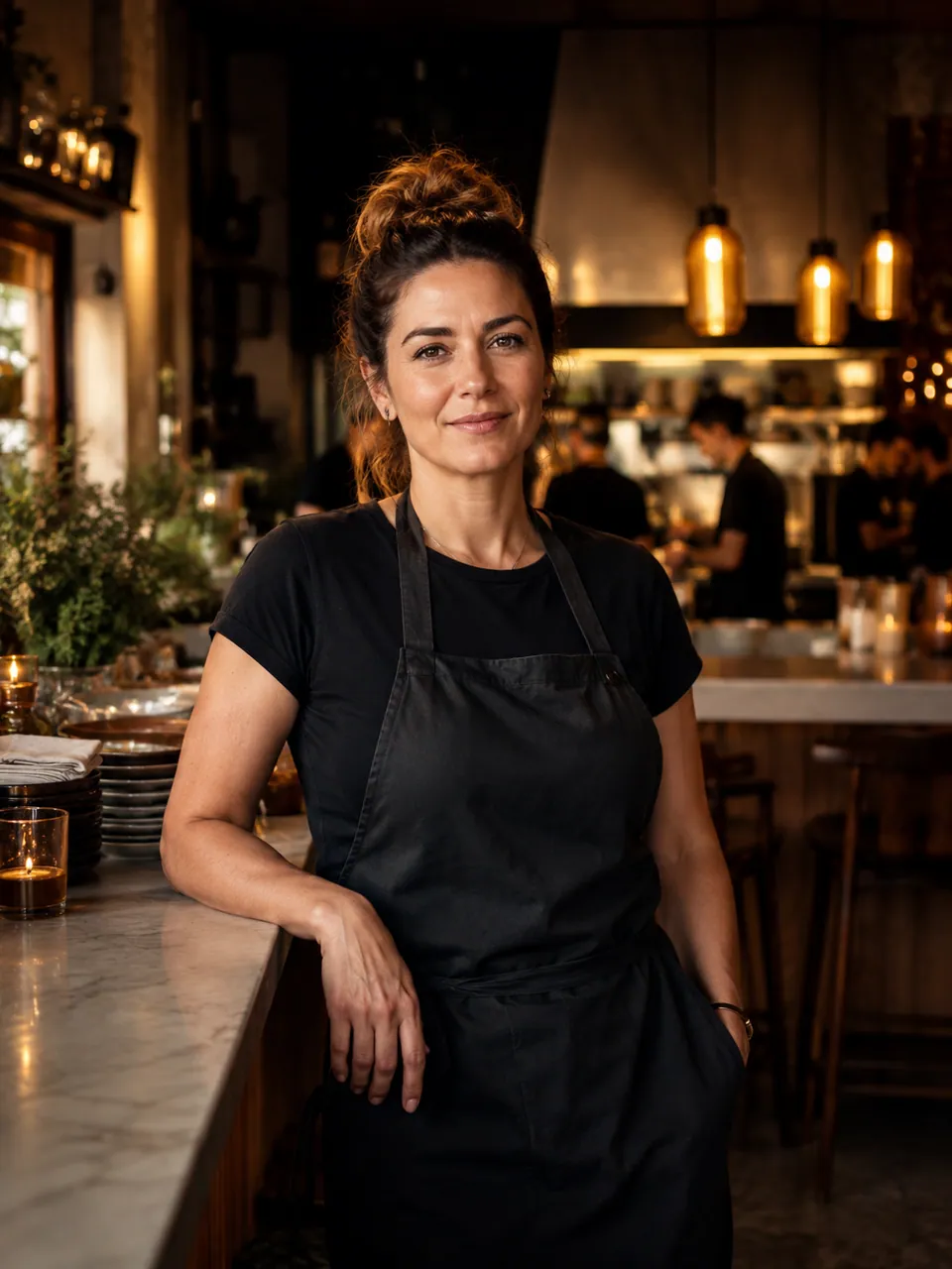 A restaurant website built with Avago