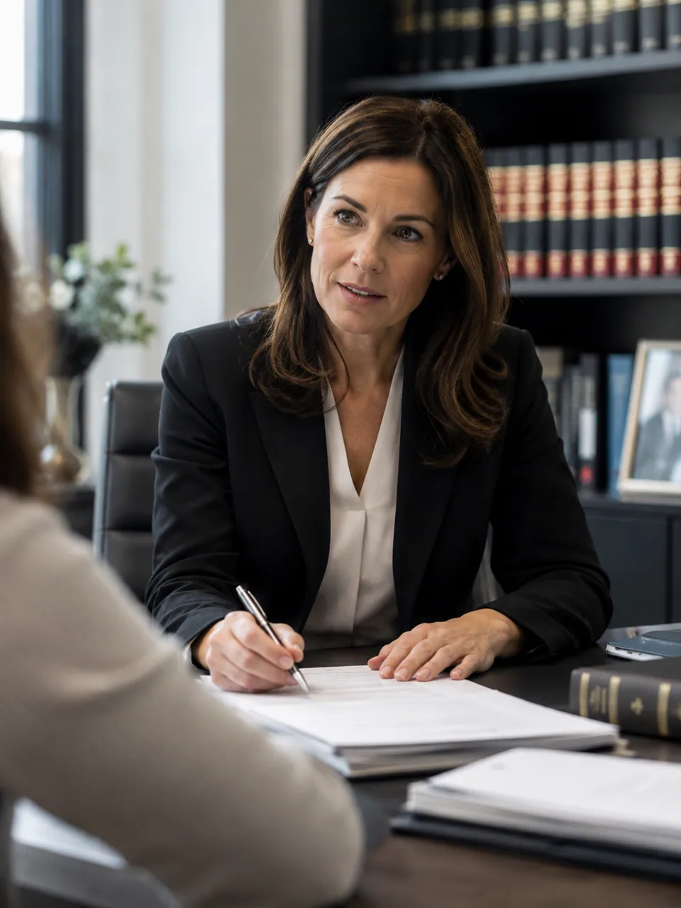 A law firm website built with Avago